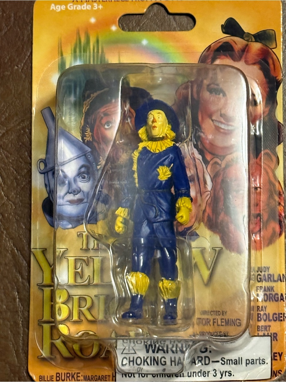 Yellow & Blue Scarecrow Action Figure - Classic Story Character